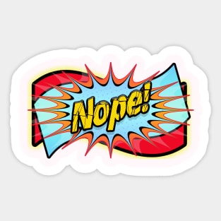 Nope! Sticker